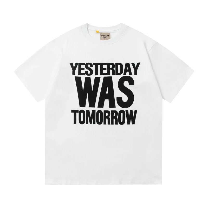 Gallery Dept. Classic Graffiti Print Couple Crew Neck T-Shirt