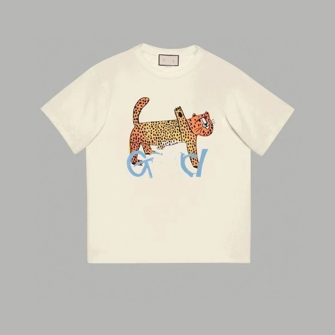 Gucci Peter Rabbit Print Short Sleeve T-Shirt