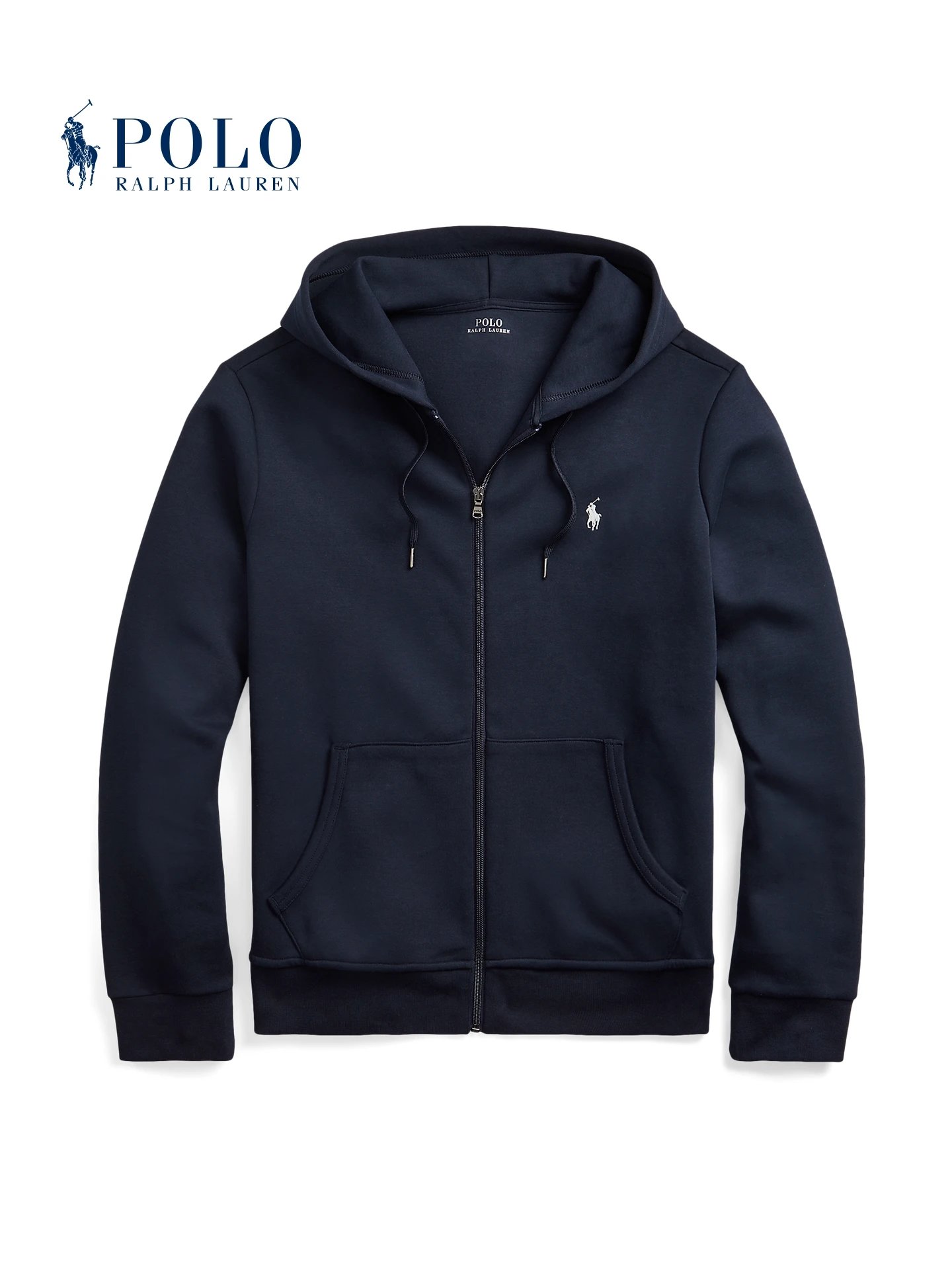 Ralph Lauren Men's Double-Sided Knit Full-Zip Hoodie photo 2