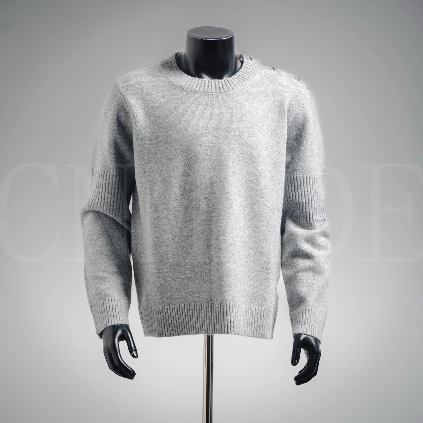 香牌 小香肩扣长袖毛衣 3