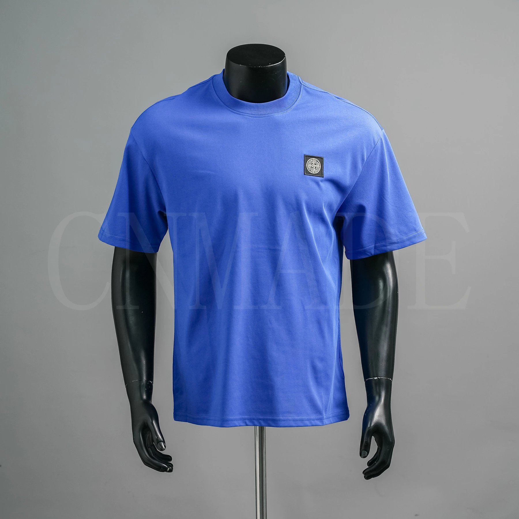 岛 cleanfit 休闲徽标圆领短袖T恤 男女同款