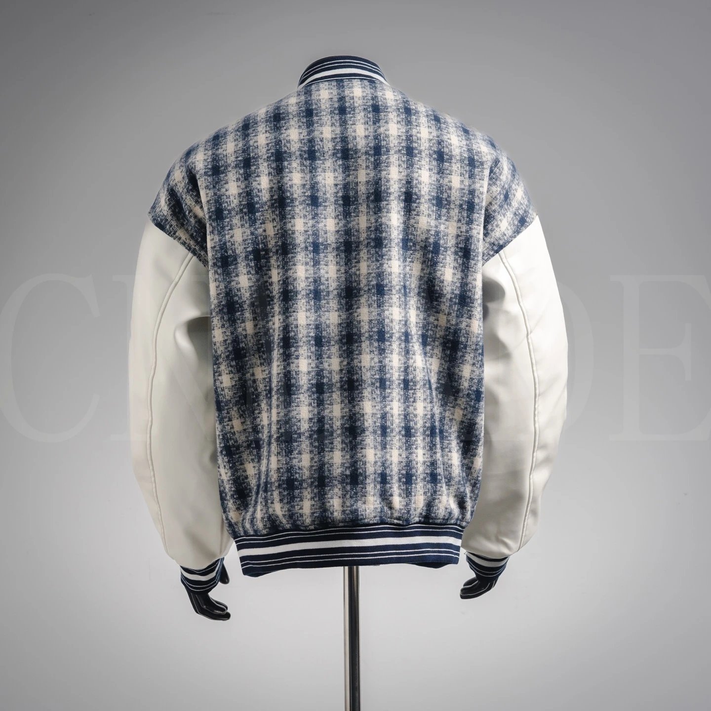 Miu2 贴布刺绣拼接棒球服夹克外套 2