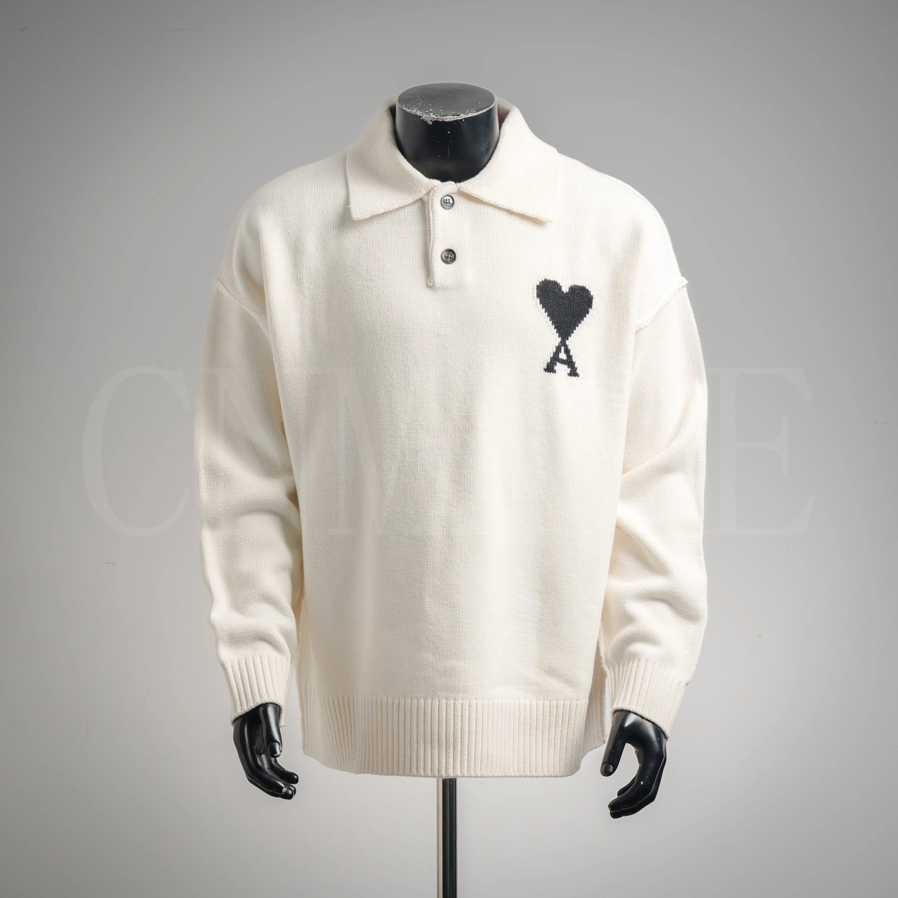 AM爱心25Fw 爱心Polo毛衣 3