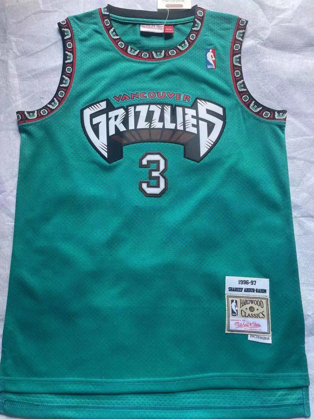 Memphis Grizzlies 经典篮球球衣集合