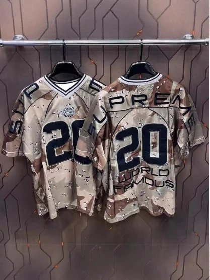 Camouflage Jersey with Number 