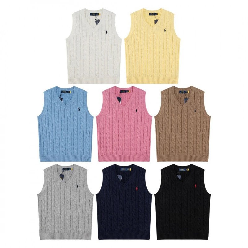 Ralph Lauren Cable Knit V-Neck