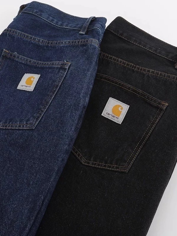 Carhartt Blue and Black Denim 