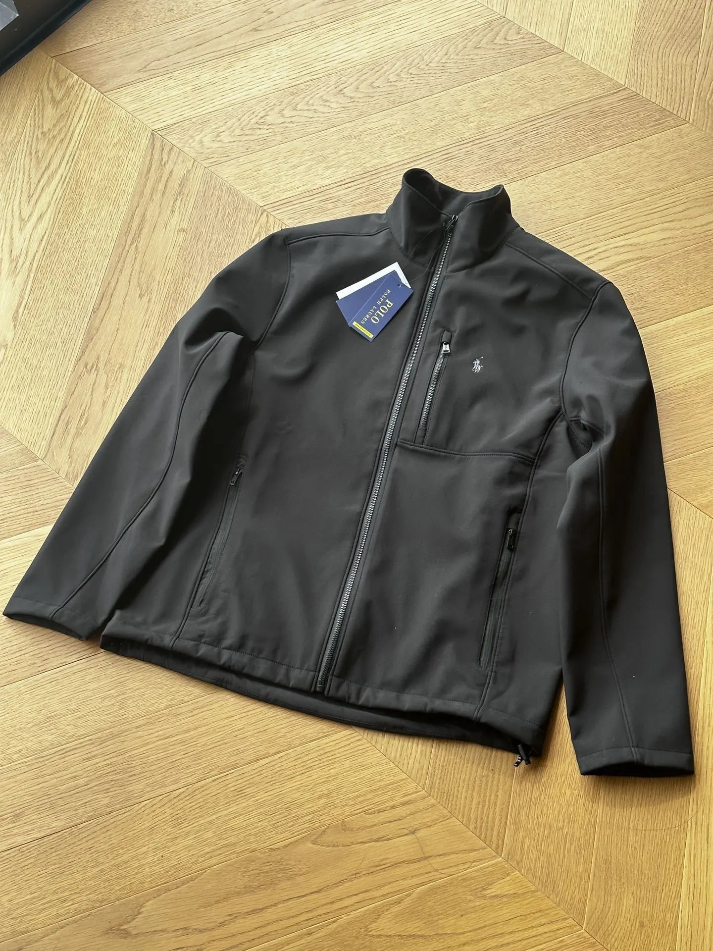 Ralph Lauren Black Full-Zip Ja