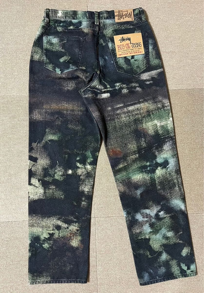 Stussy Camo Pattern Jeans