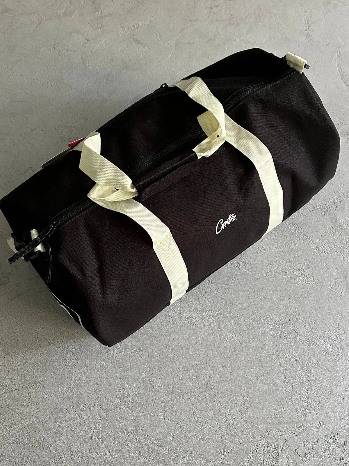 HMP Alcatraz Duffle Blue Classic Gym Bag