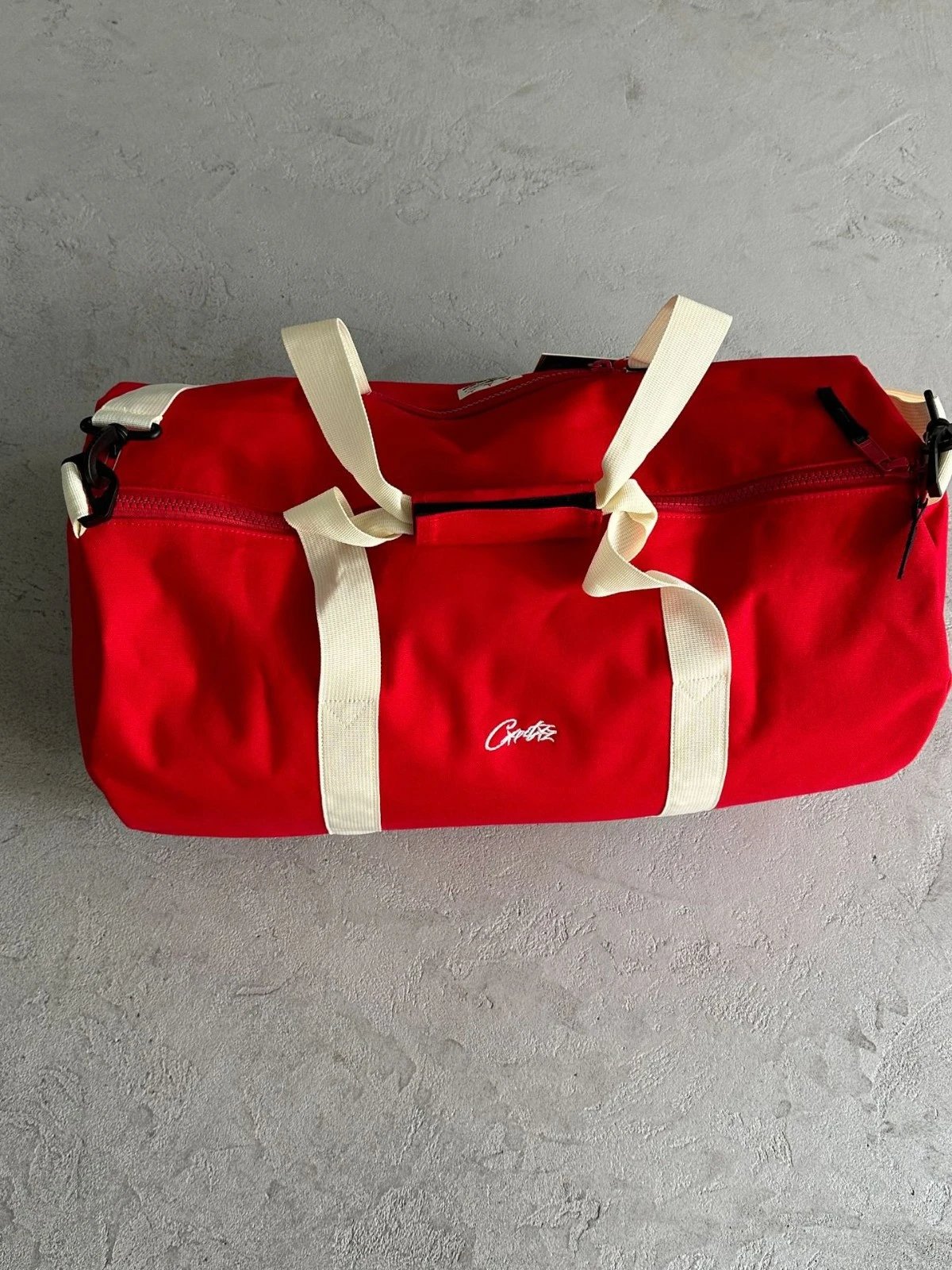 HMP Alcatraz Duffle Blue Classic Gym Bag