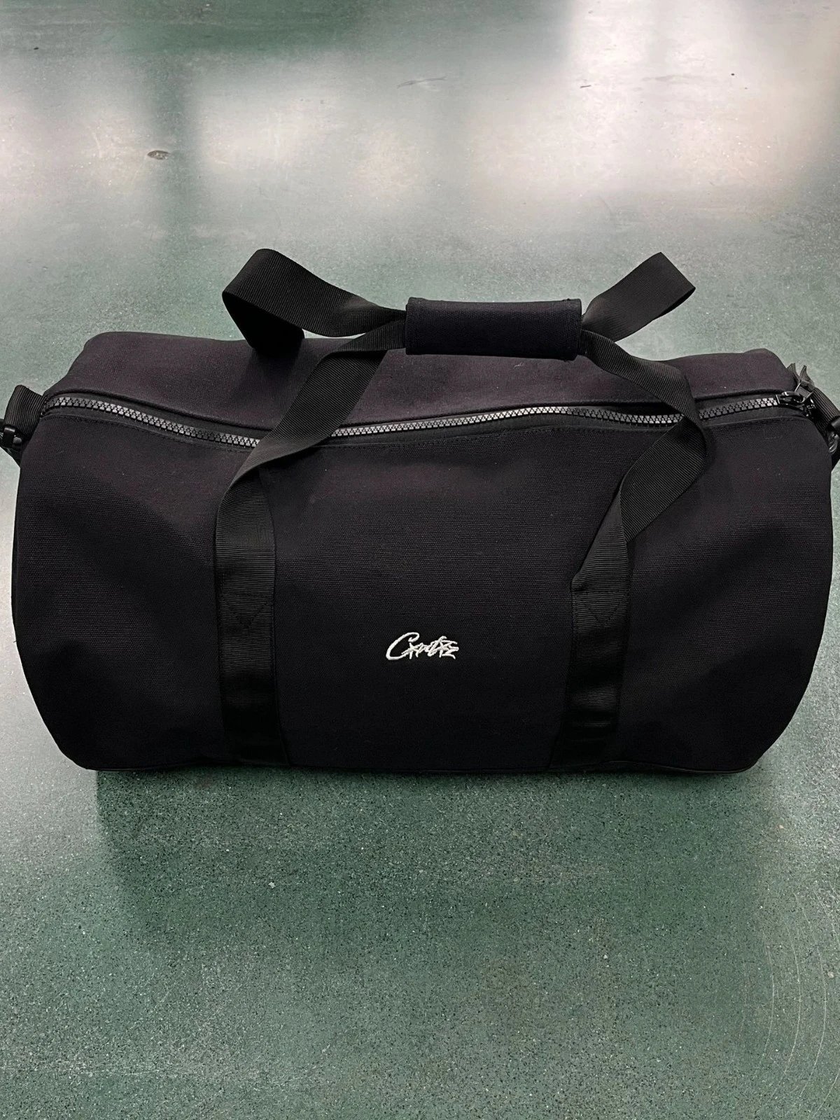 HMP Alcatraz Duffle Blue Classic Gym Bag