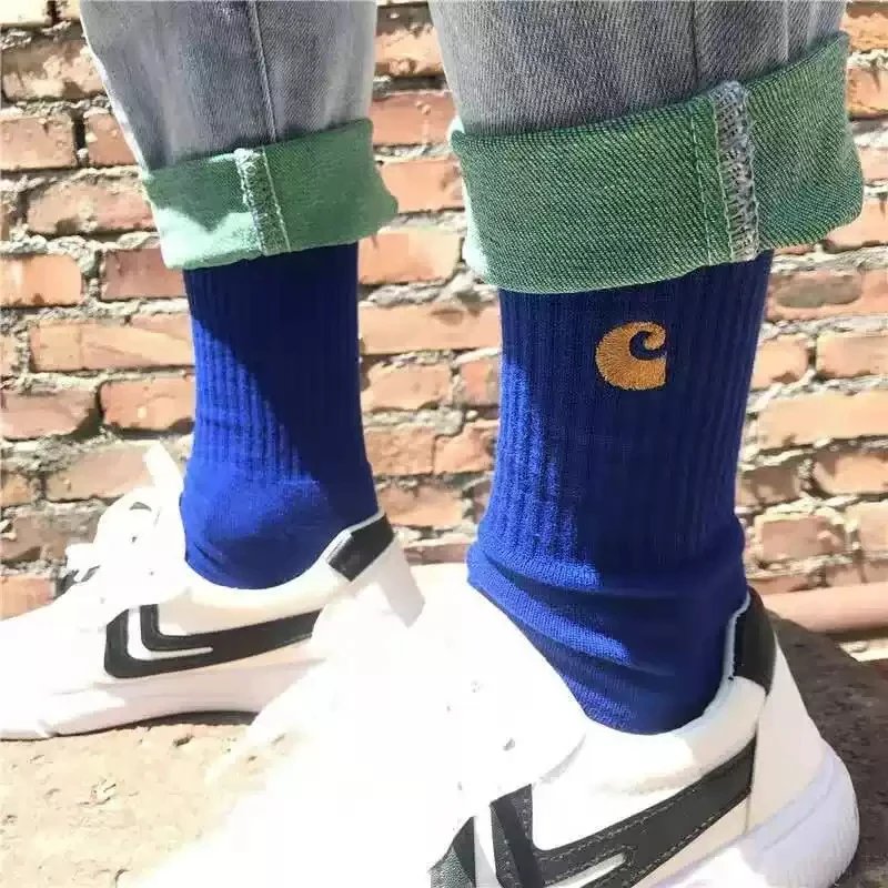 Carhartt WIP Logo Crew Socks Assorted Colors Casual