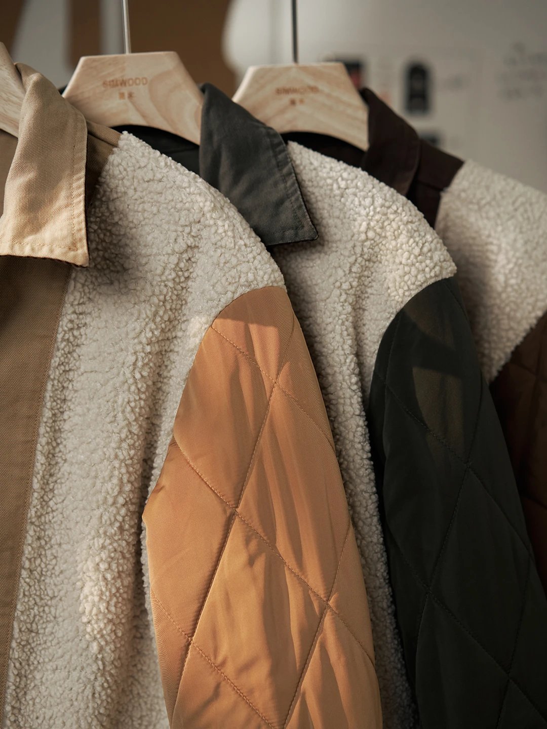 SIMWOOD Work Jacket Beige Rugged Motorcycle Style