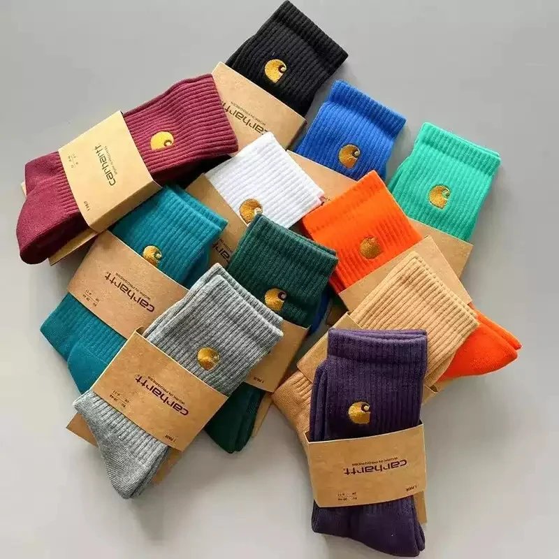 Carhartt WIP Logo Crew Socks Assorted Colors Casual