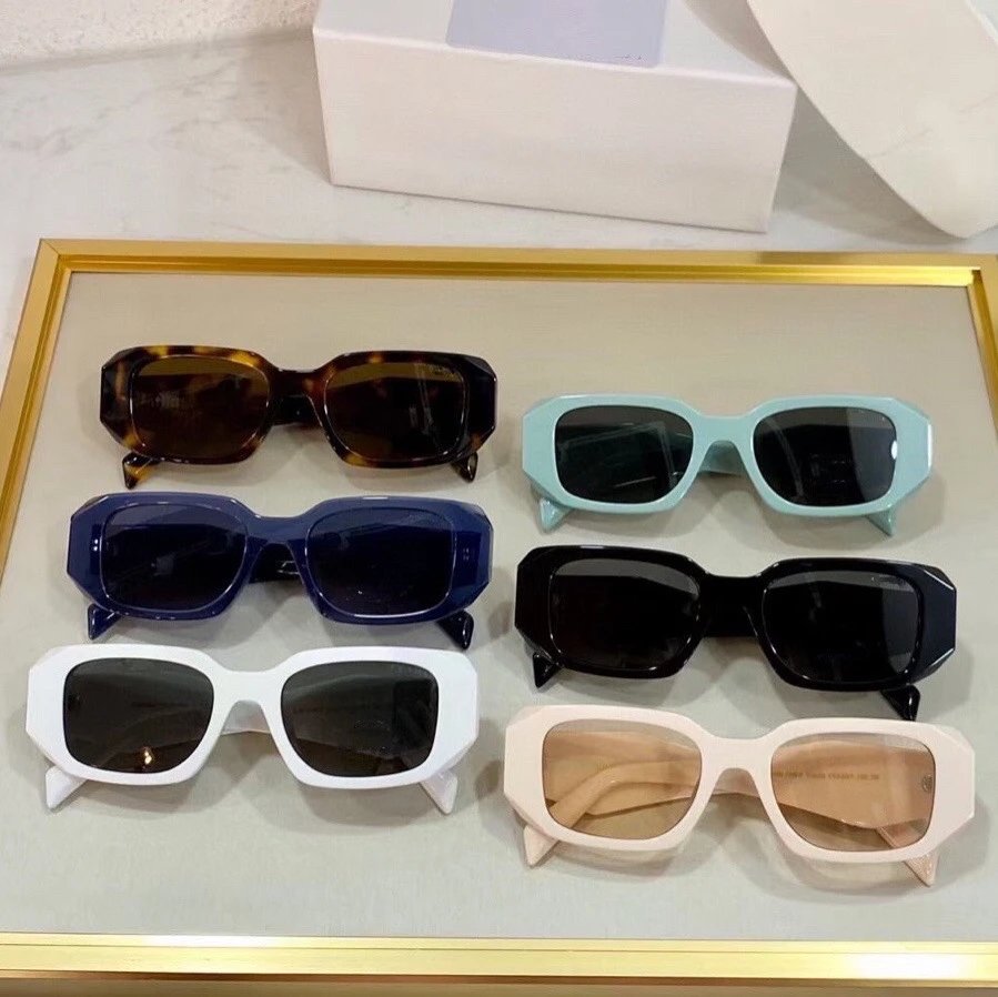 Ruixin Geometric Black Oversized Sunglasses
