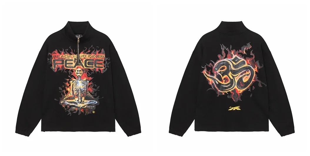 Reebok Reach Your Inner Peace Black Jacket