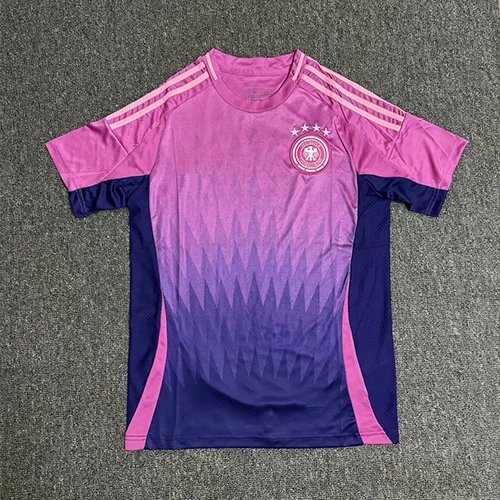 Adidas Germany 2014 White Black Striped Soccer Jersey