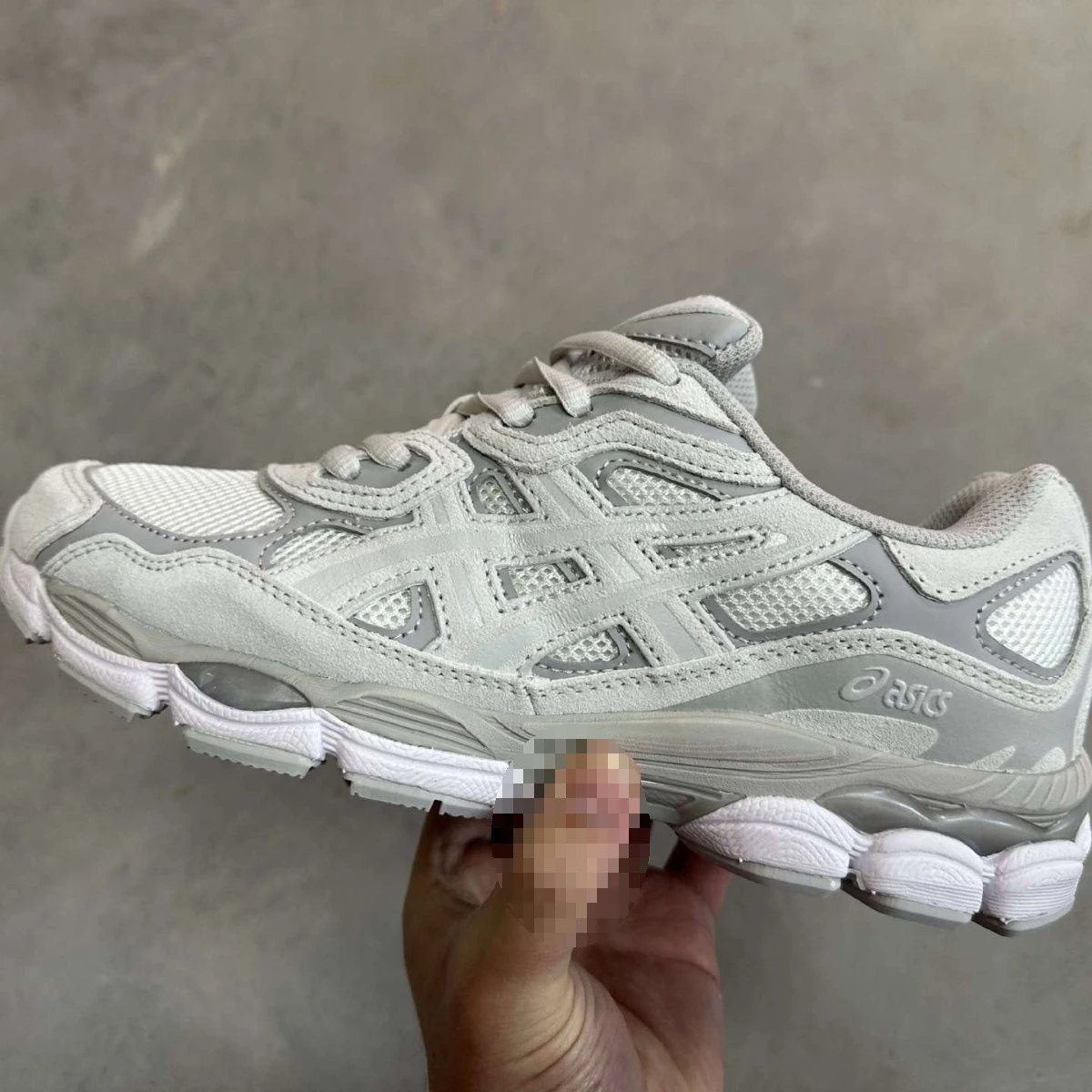 Asics Gel-Kayano 14 Pink White Mesh Running Shoes