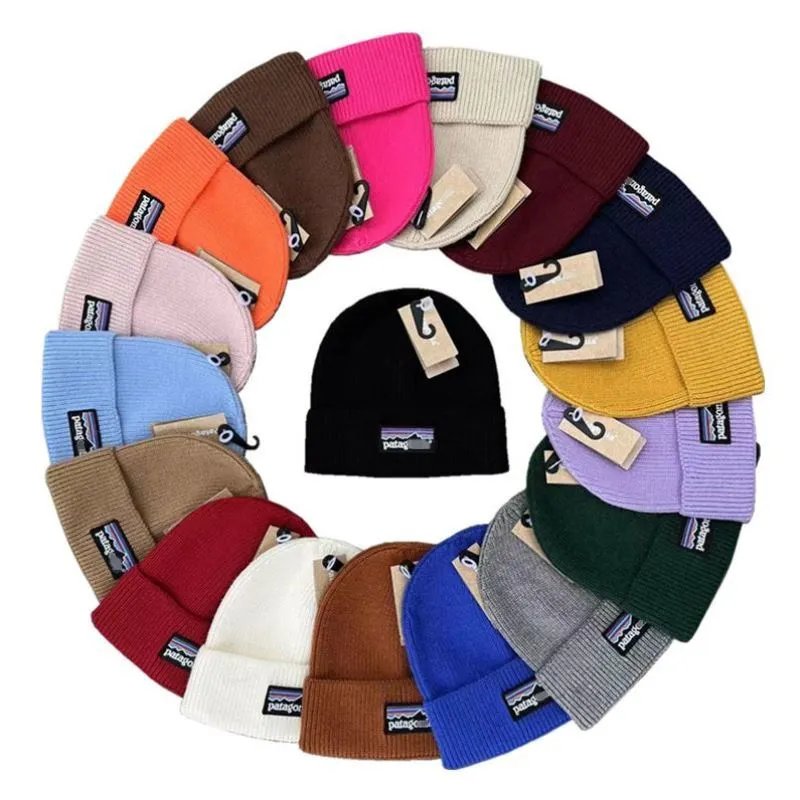 Patagonia Fisherman Beanie Burgundy Classic Knit