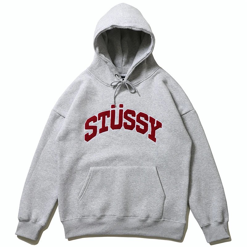 Stussy Classic Black Hooded Sweatshirt