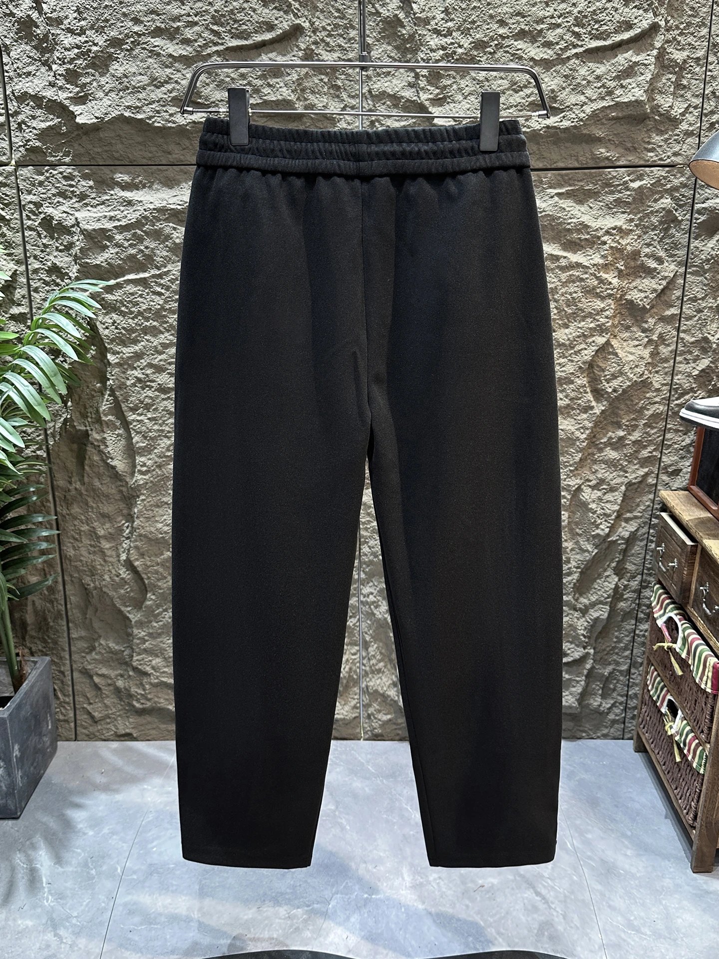 Design Side-Stripe Track Pants Black Olive Sweatpants - 3