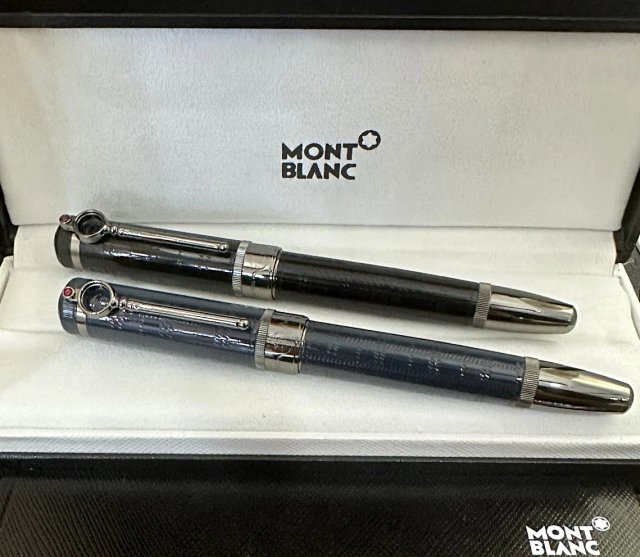 Montblanc Montblanc Black Limited Edition Platinum Trim Luxury Pen - Buy on Mulebuy Sheets