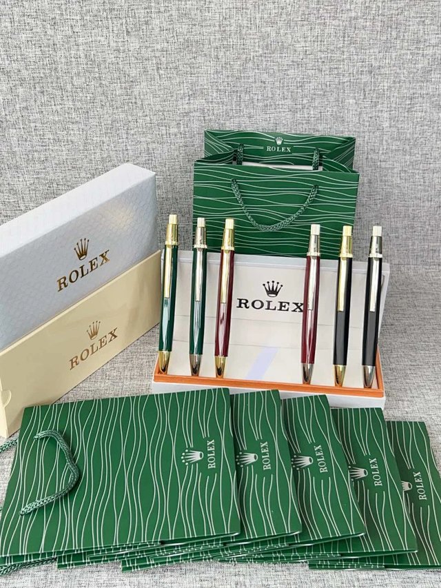 Rolex Rolex Classic Green Gold Metal Luxury Ballpoint Pen - Buy on Kakobuysheetfind