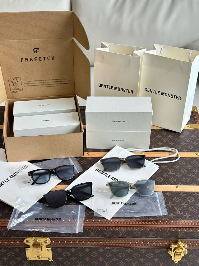 Gentle Monster Gentle Monster Lago Gray Black Unisex UV Sunglasses - Buy on Kakobuysheetfind