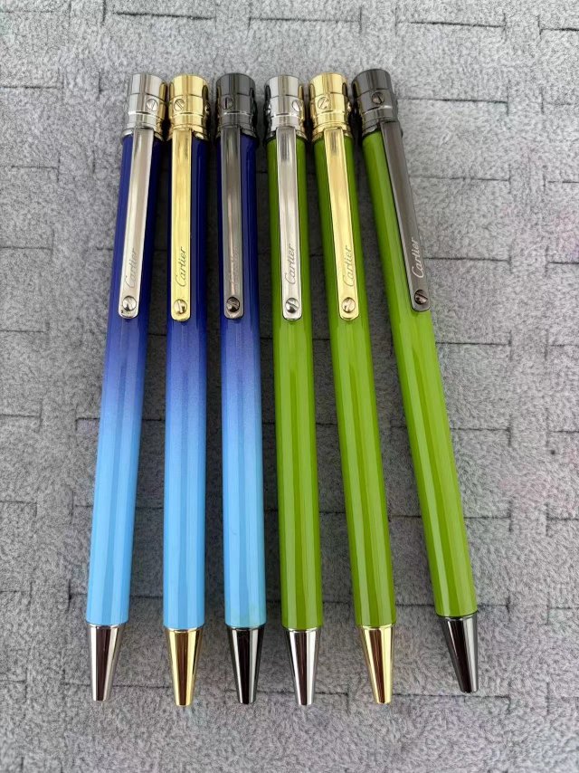 Cartier Cartier Blue Gradient Brass Luxury Ballpoint Pen - Buy on Kakobuysheetfind