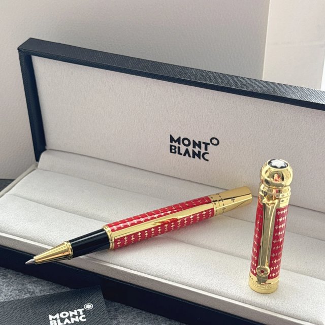 Montblanc Montblanc Master Red Gold Luxury Signature Pen - Buy on Mulebuy Sheets