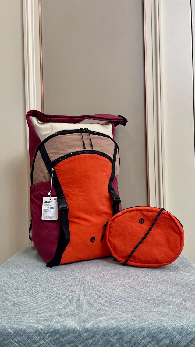 lululemon Lululemon Multicolor Waterproof Nylon Travel Backpack - Buy on Kakobuysheetfind