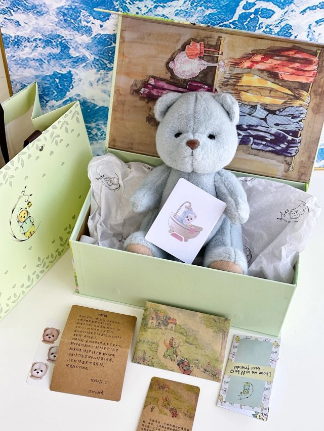 TeddyTales ToysTeddyTales Healing Blue Plush Teddy Bear Gift Box - Buy on Kakobuysheetfind
