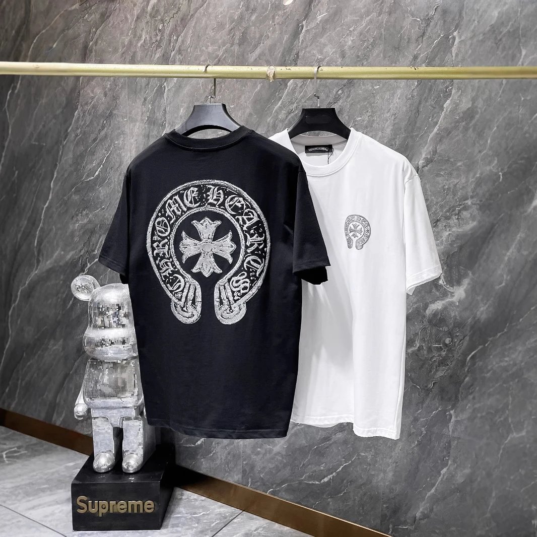 Chrome Hearts Horseshoe Logo T-Shirt