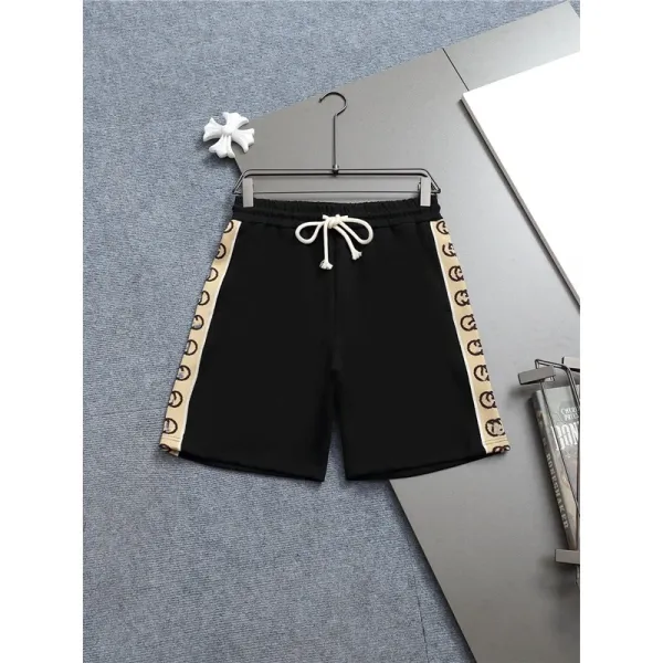 Gucci Logo-Stripe Drawstring Shorts Black - 1
