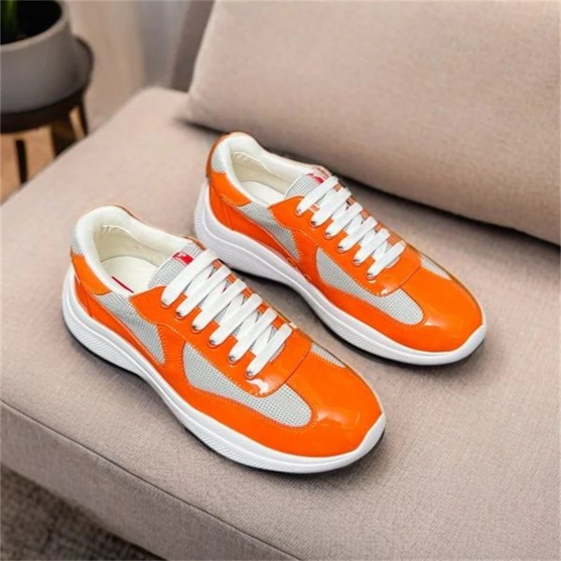 Prada Orange Sneaker