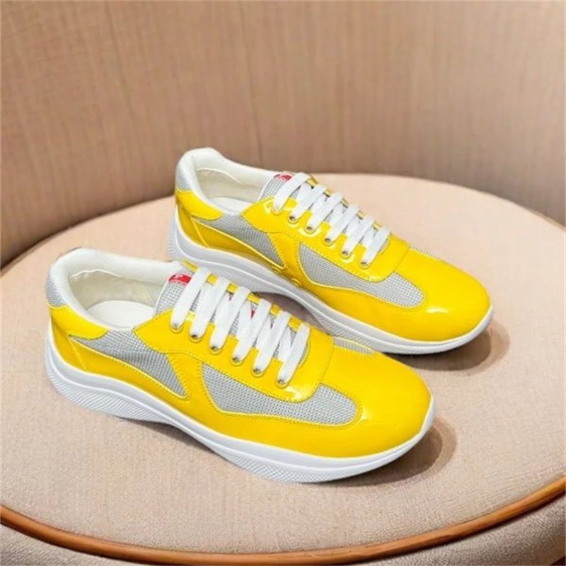 Prada Yellow Sneaker