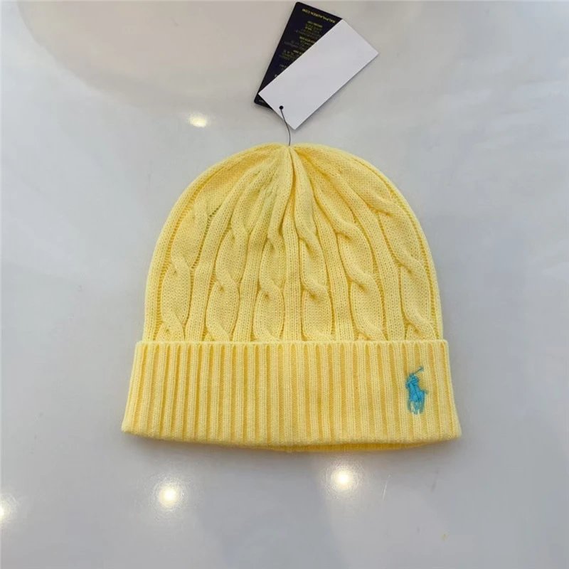 Polo Ralph Lauren Navy Blue Cable Knit Beanie