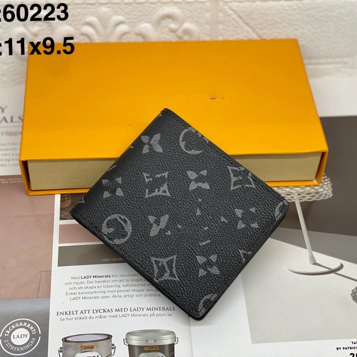 Louis Vuitton Black Monogram Wallet