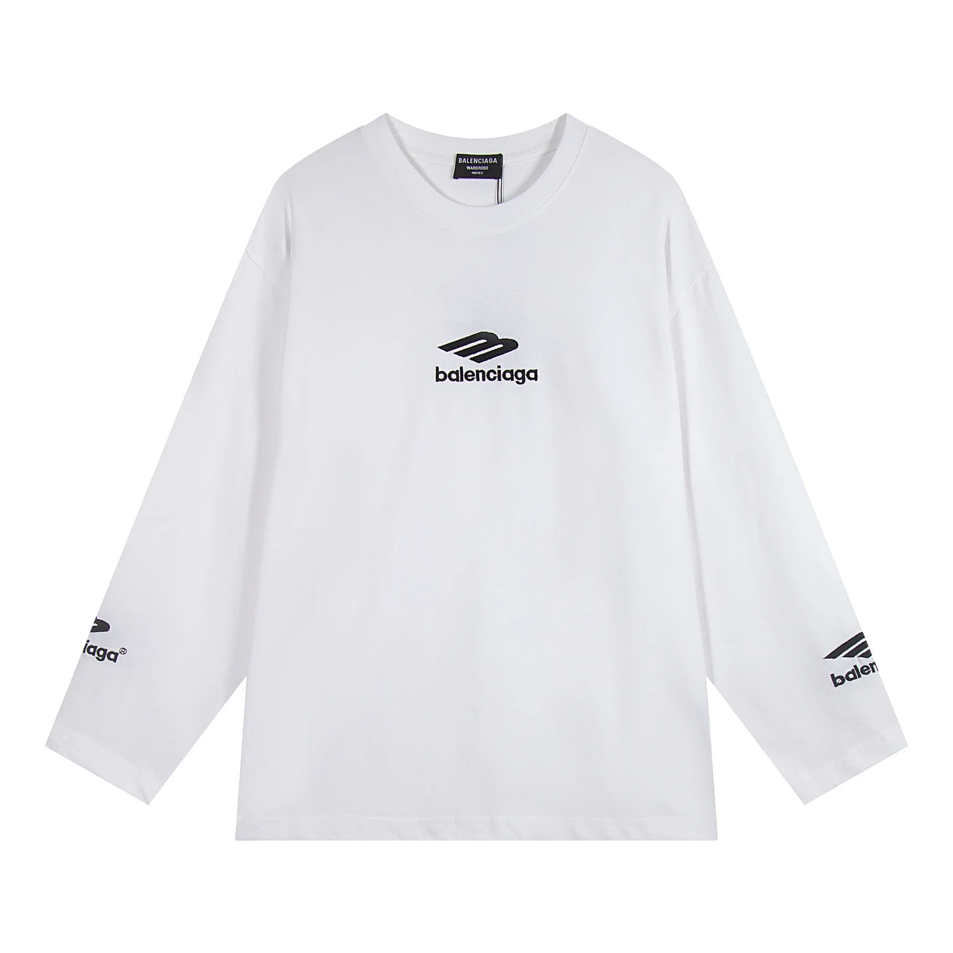 Balenciaga White T-S