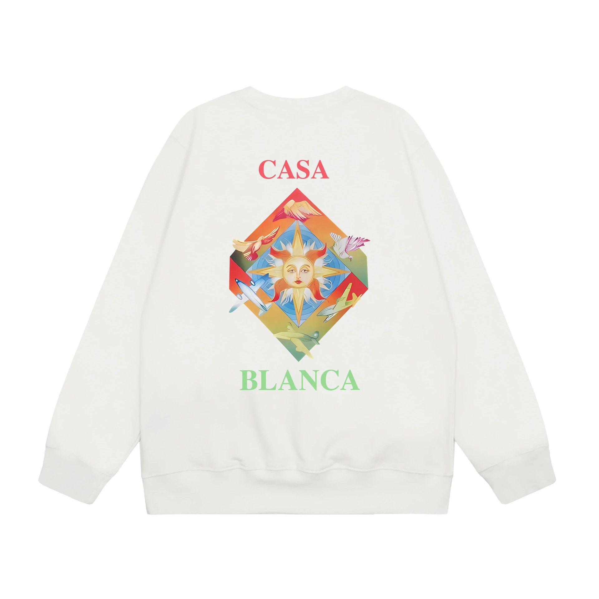 Casa Blanca White Sweatshirt