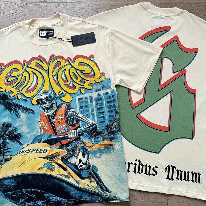 Godspeed Cream T-Shi