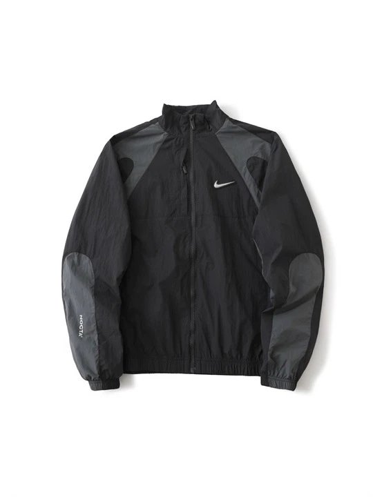 Nike Windrunner Black Purple Yellow Colorblock Track Jacket