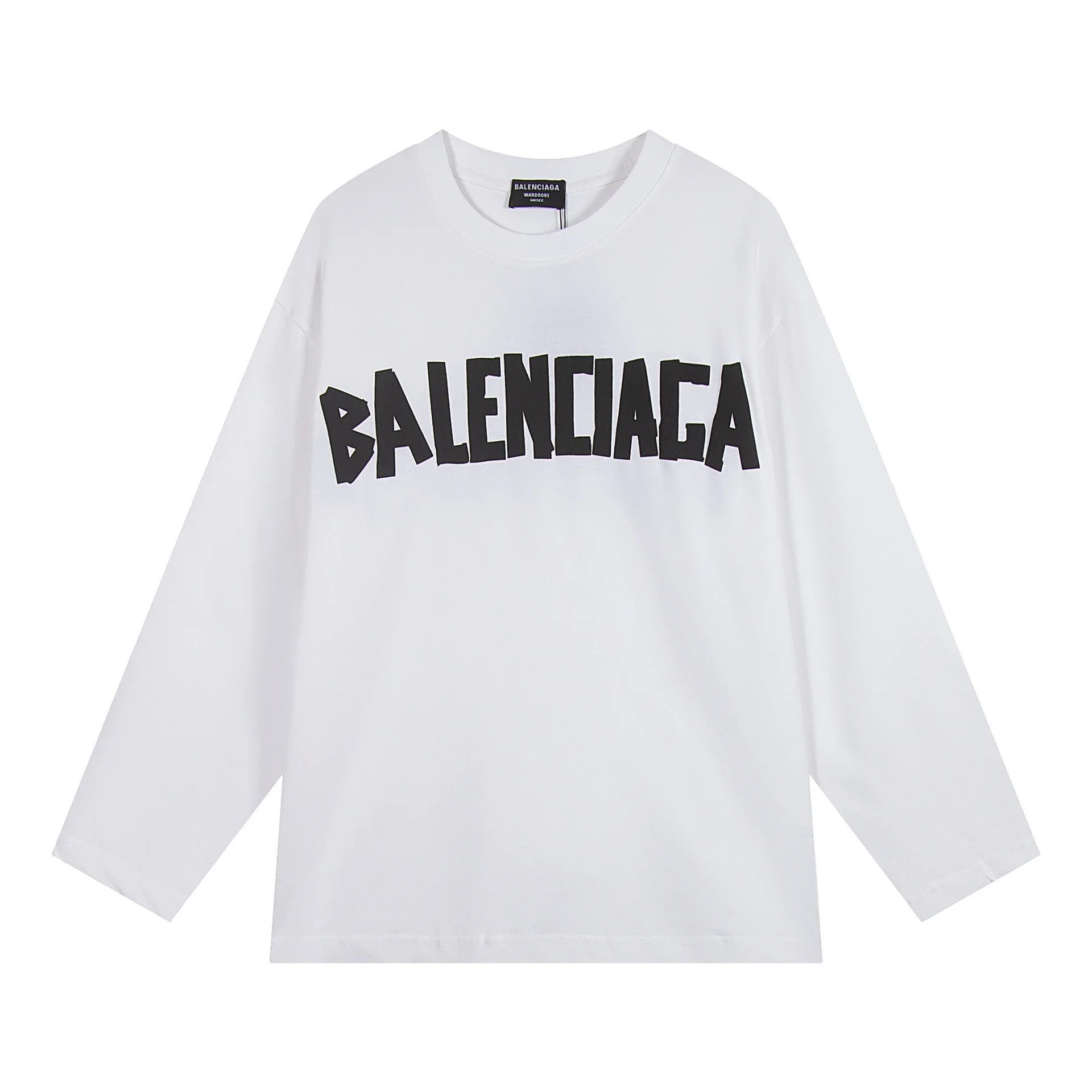 Balenciaga White T-S