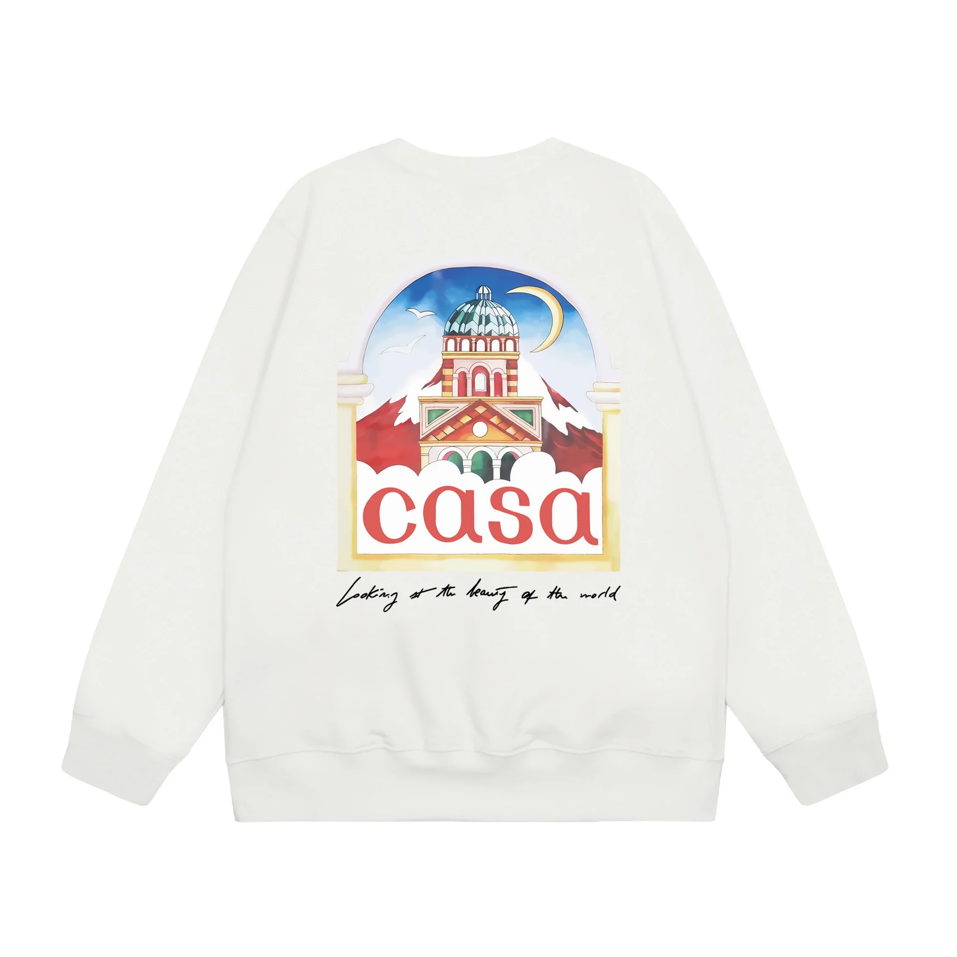 Casa White Sweatshir