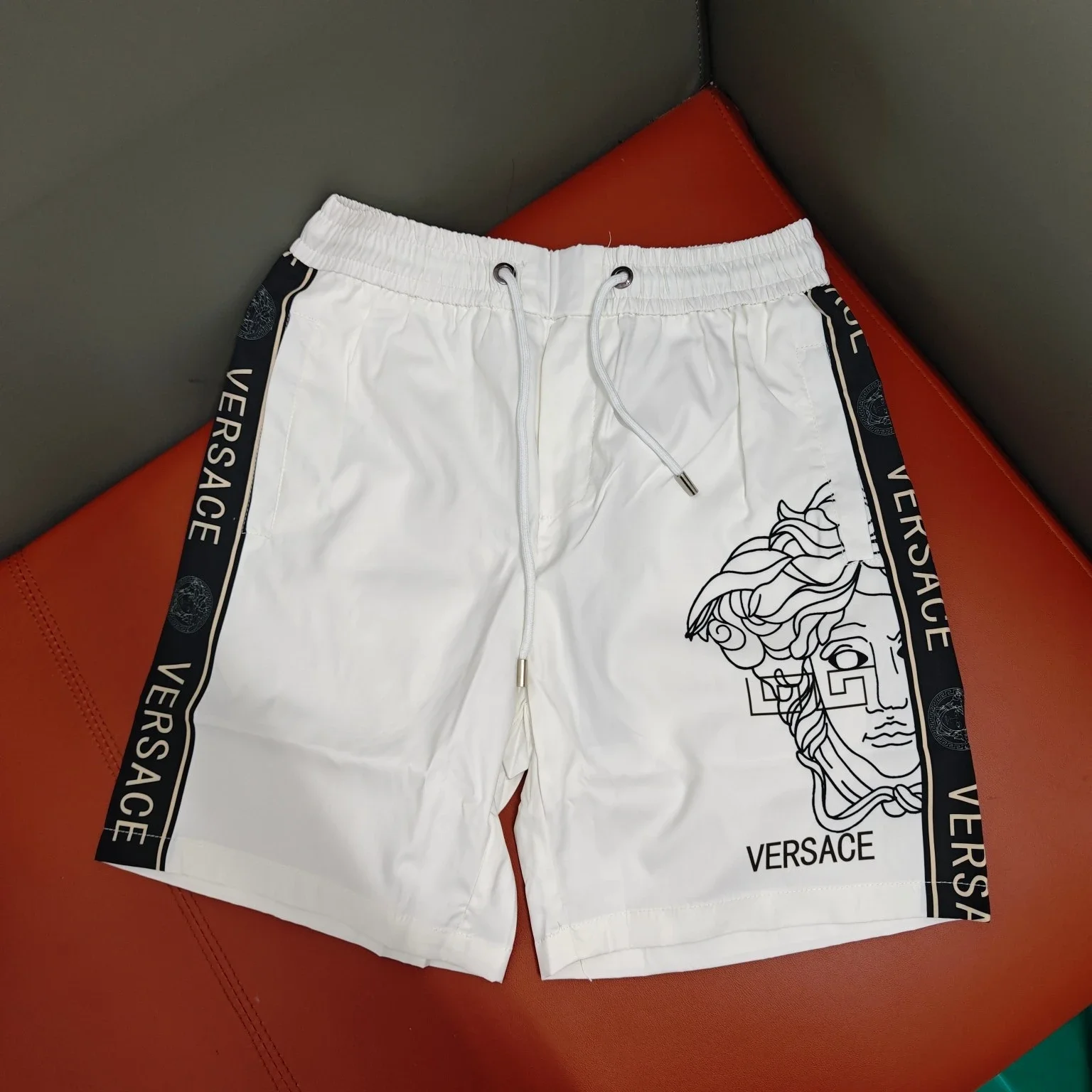 Versace White Shorts