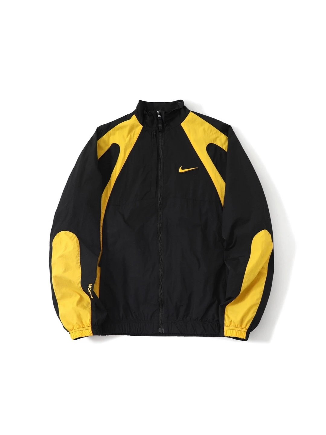 Nike Windrunner Black Purple Yellow Colorblock Track Jacket