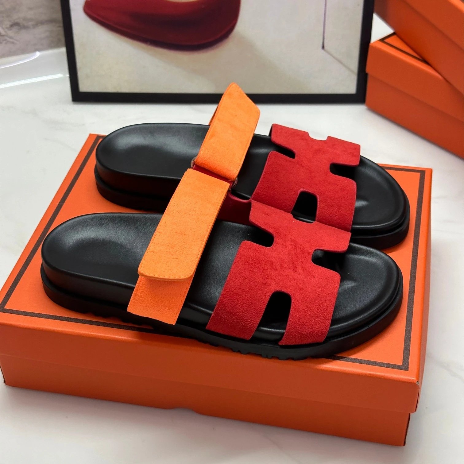 Hermès Orange and Re
