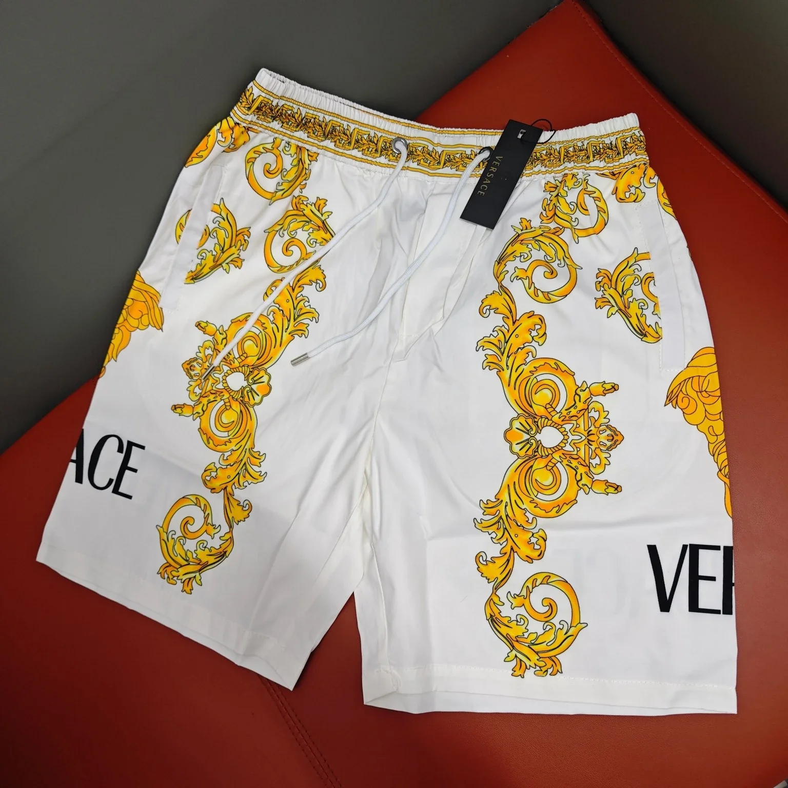 Versace White Shorts