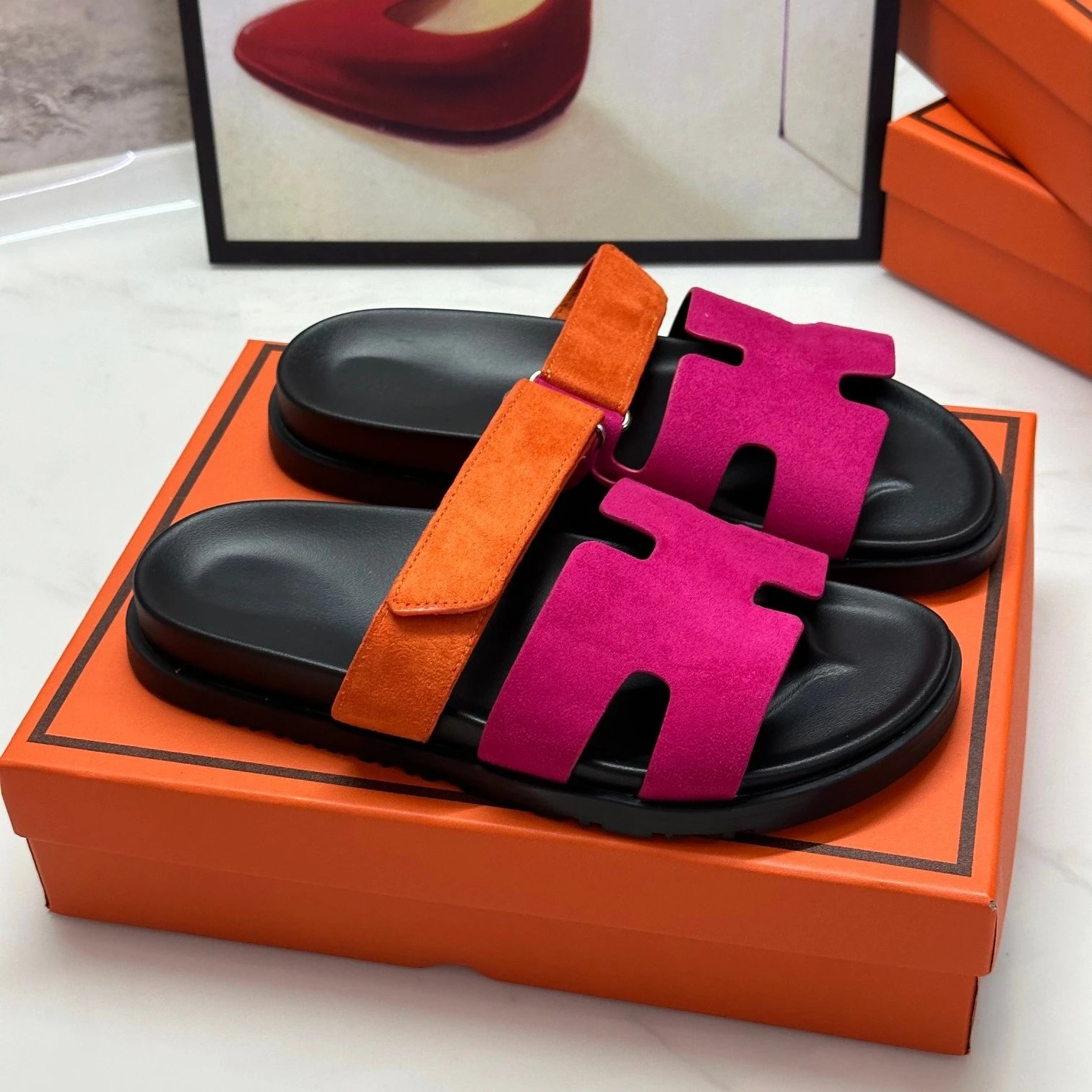 Hermès Orange and Pi